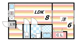 新神戸駅 徒歩5分 1階の物件間取画像